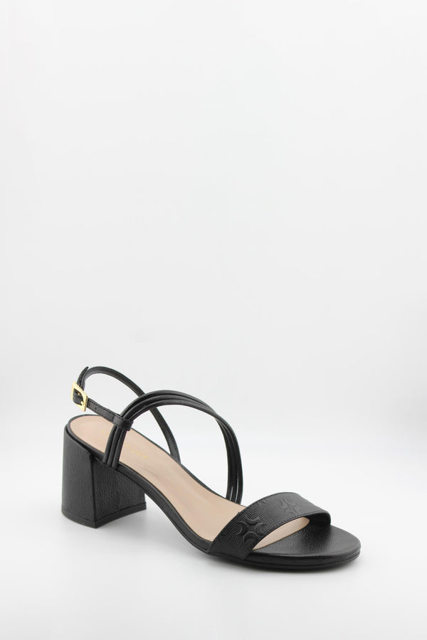 Luz da lua Strappy Block Heel Sandal